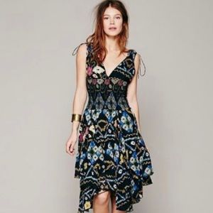 Free People Bandhani Wisteria dress